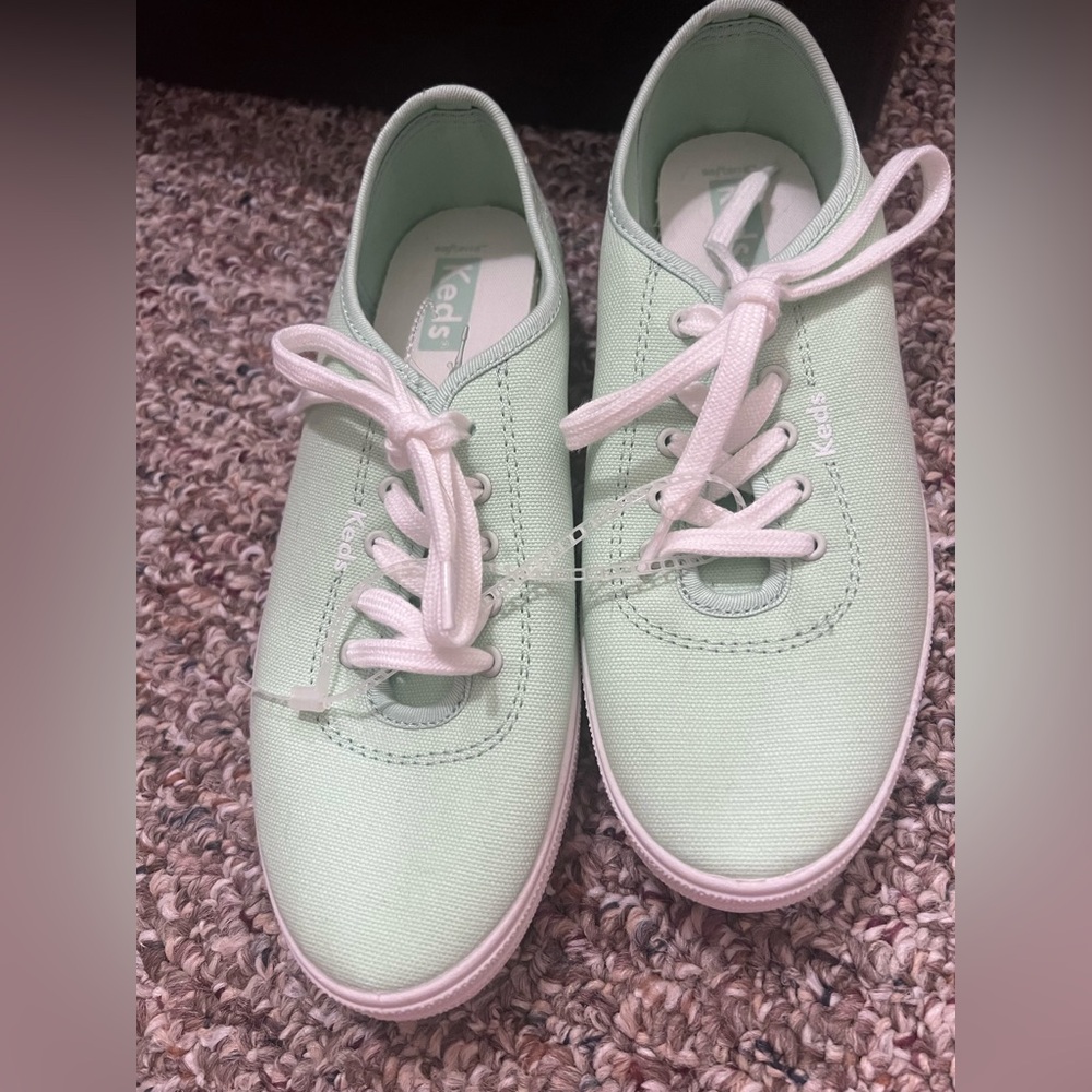 New !Keds Mint Green Sneakers